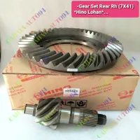 gear set gardan hino lohan belakang rear 7x41 41201-3790