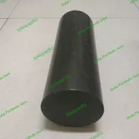 Carbon teflon PTFE Rod Hitam / teflon hitam batangan 100mm x 275mm