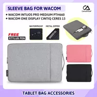 Wacom Pen Tablet Intuos Pro Cintiq Ceres 13 Tas Sleeve Pouch Bag Case
