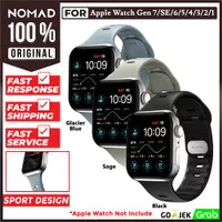 Strap Apple Watch 7/6 45/44/42mm 41/40/38mm Nomad Sport Slim Soft Band