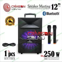 Speaker Aktif 12 Inch Crimson Optimus CR 12 Bluetooth USB Original
