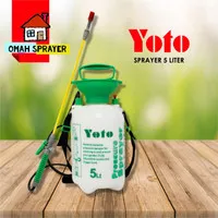 Sprayer / Penyemprot tanaman bertekanan YOTO 5 Liter type YT-5