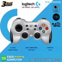 Gamepad Logitech F710 F 710 - Gaming - Wireless Joystick - Garansi Ori