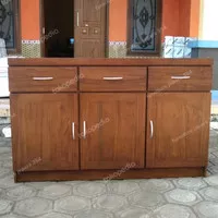 Kitchen Set Kayu Jati Minimalis Jepara