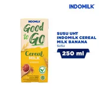 Susu UHT Indomilk Good To Go Cereal Milk Banana