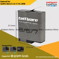 Baterai Replacement Battery for GoPro Hero 5 / 6 / 7 Black / 2018