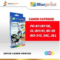 TINTA SUNTIK CANON WARNA BLUEPRINT REFILL COLOUR