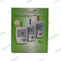 Easy Touch GCHB Alat Cek Gula Darah Kolesterol Hemonglobin HB 3in 1