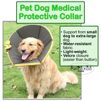 Pet Dog Medical Elizabeth Protective Cone Collar (Anti-Lick Purpose)