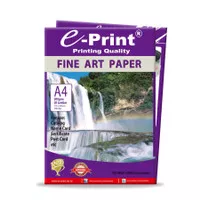 E-Print Fine Art Paper A4 200 gsm / Kertas Fine Art Paper Eprint A4