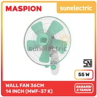 14 Wall Fan / Kipas Angin Tembok / Dinding Maspion | MWF-37K