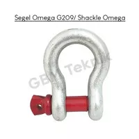 Segel Omega G209 3/8" - 1 Ton / Shackle Omega G209 3/8" - 1 Ton