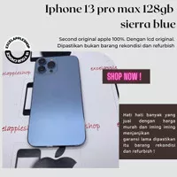 Iphone 13 Pro Max 128gb Sierra Blue fullset terawat