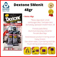 LEM DEXTONE 5M / Lem Dextone PLASTIC STEEL EXPOXY / Lem Besi 5 Menit