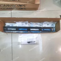 patch panel 24 port cat 5e amp commscope lengkap modular Jack cat 5e