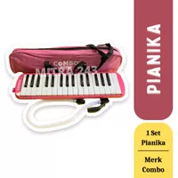 Pianika Combo Alat Musik Tiup Tas Biasa 1 set ORIGINAL dan MURAH