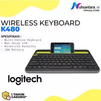 Wireless Keyboard Logitech K480 Multi Device Keyboard Bluetooth Laptop