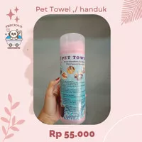 Percel Pet Towel - Microfiber / Kanebo / Handuk Hewan Anjing kucing