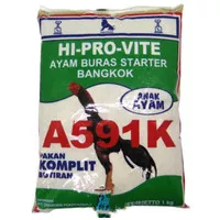 Hi Pro Vite A591K Pakan Anak Ayam Bangkok Aduan Jantan (1 Kg)