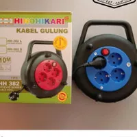 Kabel Gulung Kabel Roll Box Kabel HINOHIKARI STANDAR SNI 10m Full Rol