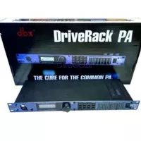 Speaker Managemen Dbx DriveRack PA / Dbx PA Grade A
