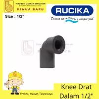 KDD Knee Drat Dalam AW 1/2" Rucika / Faucet Elbow AW 1/2" Rucika Keni