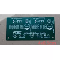 PCB 100 watt DC 12V Power Amplifier | Flash SC-424 Pcb Power Amplifier