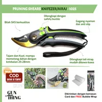 Gunting Dahan - Pruning Shears KNIFEZER/AIRAJ - 1025 - Ranting Kayu