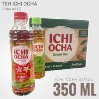 Teh ichi ocha botol 350ml melati green tea