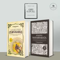 PAKET KITAB EPOS MAHABHARATA RAMAYANA Edisi Asli (HARD COVER)