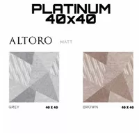 ALTORO MATT UK.40X40 DINDING LANTAI KERAMIK PLATINUM