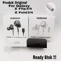 SAMSUNG GALAXY Z FLIP4 HEADSET AKG USB TYPE C ORIGINAL EARPHONE ORI