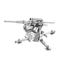 3D Metal Puzzle - 88 Anti Aircraft Canon / German Flak 88