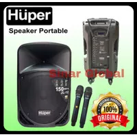 Speaker Portable Wireless HUPER JL12 / JL 12 USB Bluetooth 12 Inch ORI