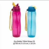 xtreme bottle straw tupperware / botol 750ml sedotan tupperware