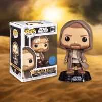 ORIGINAL Funko Pop Star Wars Obi Wan Kenobi Obi-Wan Jedi Robe Limited