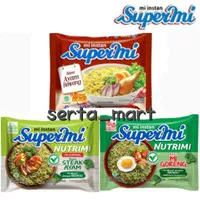 Supermi Ayam Bawang / Supermi Nutrimi Rasa Steak Ayam / Mi Goreng 80gr