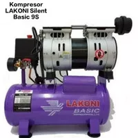 Basic 9S LAKONI Kompresor Tanpa Oli Compressor Oilles 3/4 HP