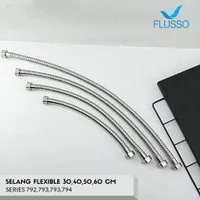 SELANG FLEXIBLE / SPIRAL 60CM STAINLES BUAT WASTAFEL/ CLOSED FLUSSO