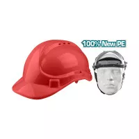 Helm Proyek Warna Merah Safety Helmet RED TOTAL TSP2611