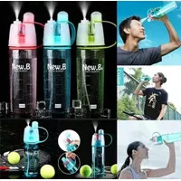 Botol Minum New B Sport Spray Water Bottle Botol Minum Semprot - SYS