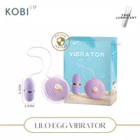 KOBI - LILO Egg Vibrator - Alat Bantu Seksual - Alat Bantu Getar Seks