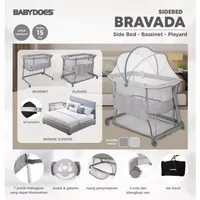 BabyDoes Bravada Side Bed 1693 / tempat tidur bayi / box baby does