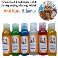 SHAMPOO KUCING ANTI KUTU Sampo Anti Jamur Shampo Bakteri 100ml