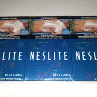 Rokok Neslite Biru/Blue Label 16 Laser Kretek Filter