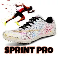 sepatu spike atletik import berkualitas lari sprint lompat dan gawang