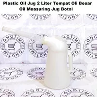 Plastic Measuring jug oil container Tempat oli jug Ukur liter 5liter