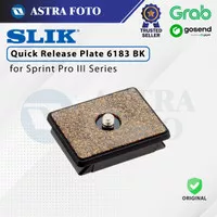 Slik Quick Release Plate 6183 BK for Sprint Pro III Series