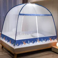 Kelambu Kasur Anti Nyamuk Tenda Jaring Tempat Tidur Lipat 120x200cm