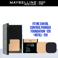 Maybelline Fit Me 24H Oil Control Powder Foundation
